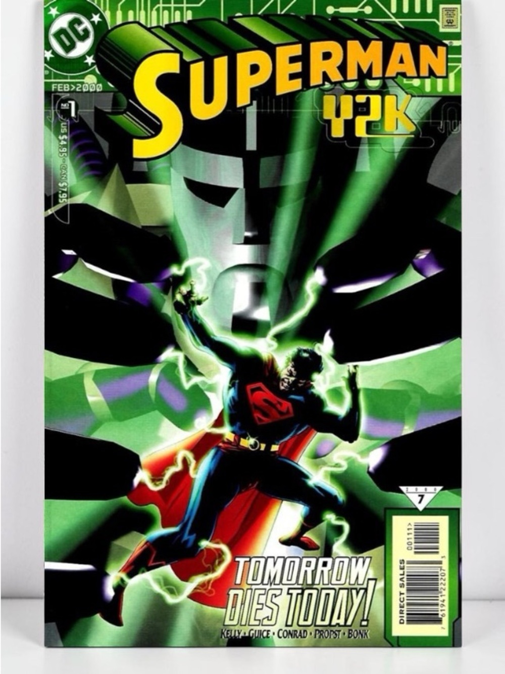 Superman Y2K #1 DC Comics 2000 Tomorrow Dies Today NM Comic Book